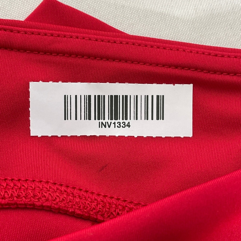 Mizuno Red Athletic Compression Spandex Volleyball Shorts Women's MEDIUM - Picture 5 of 7